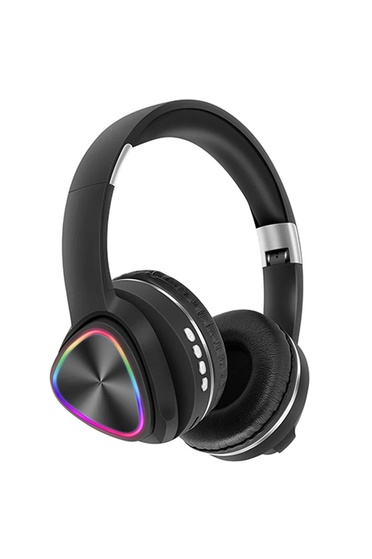 Karler Bass Tune 650 BT RGB Kablosuz Kafaüstü Kulaklık - Siyah