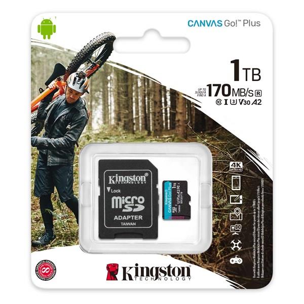 KINGSTON 1TB CanvasGo+ SDCG3/1TB MICRO-SD HAFIZA KARTI