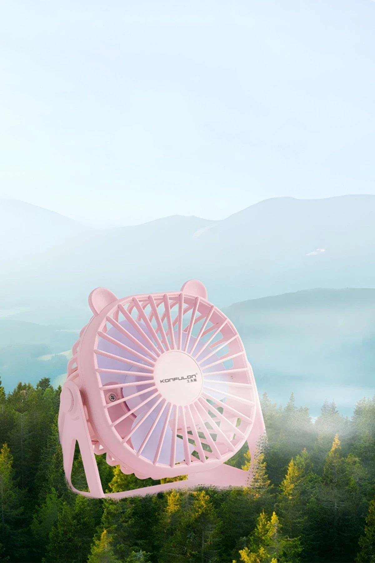 Konfulon FS23 Masaüstü Soğutma Fanı - Beyaz