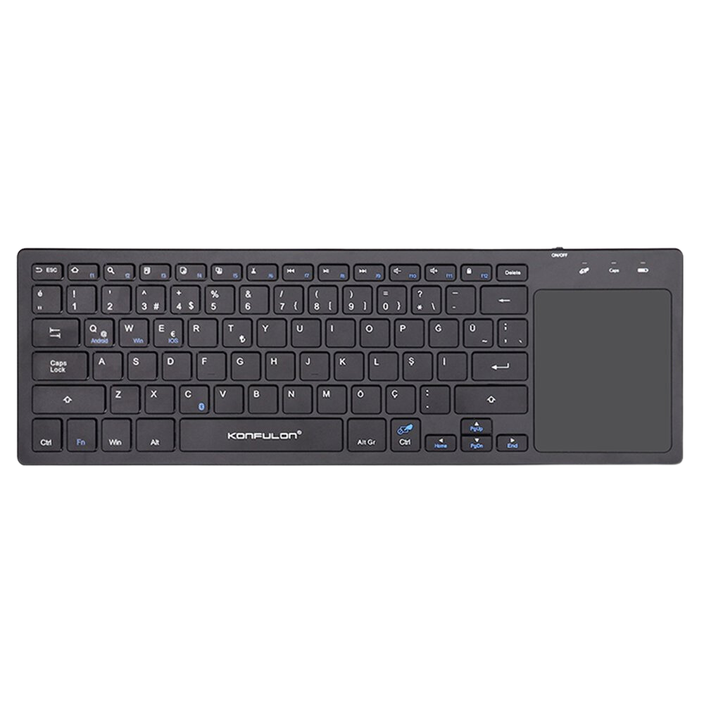 KONFULON KLAVYE TOUCH PAD WIRELESS V7