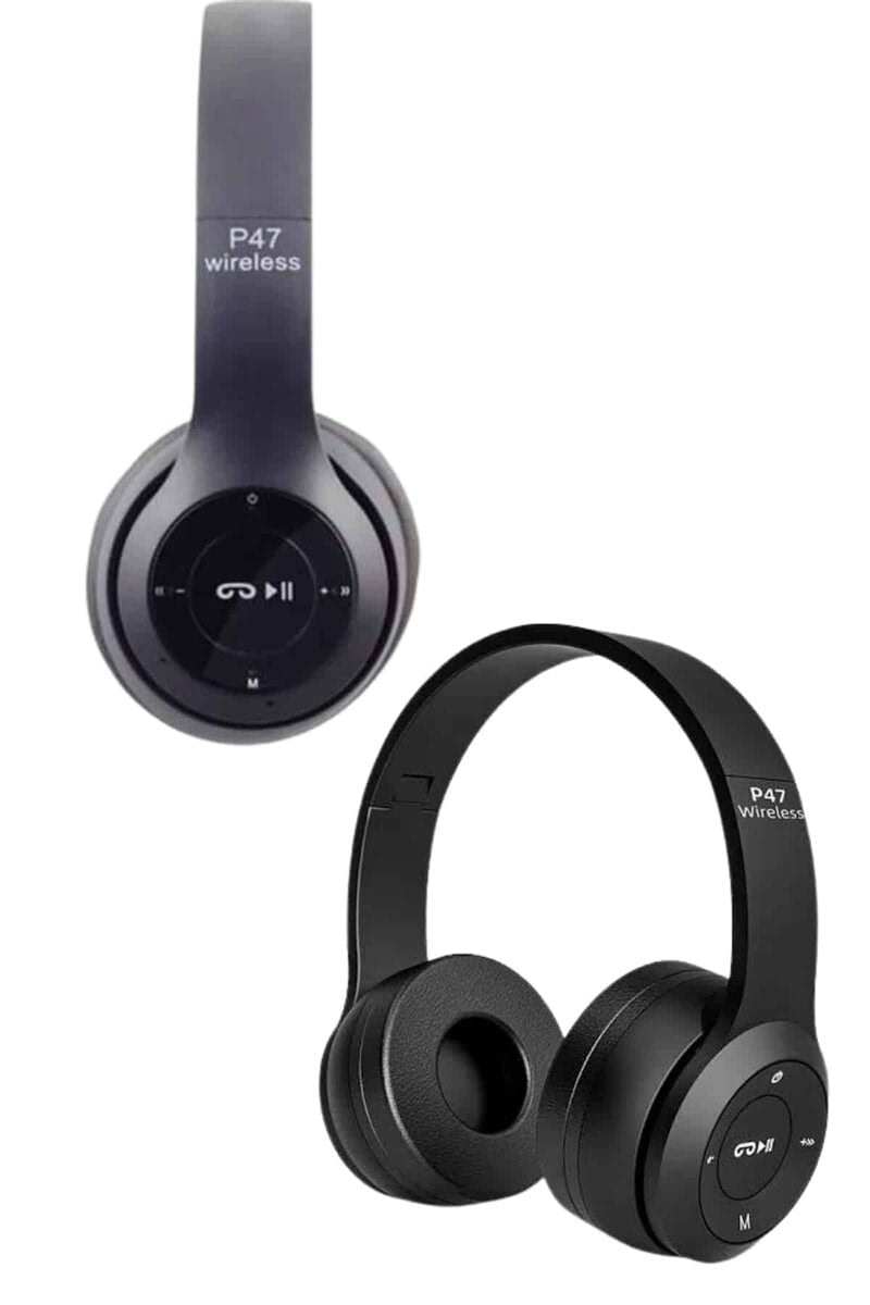 Kulak Üstü Bluetooth Kulaklık Yüksek Ses Kaliteli Ayarlanabilir