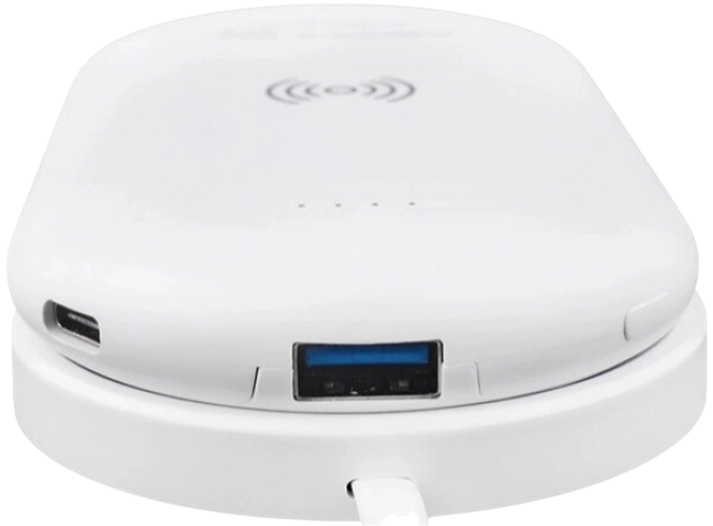 KUNFULON POWERBANK 8000 mAh KABLOSUZ ŞARJ