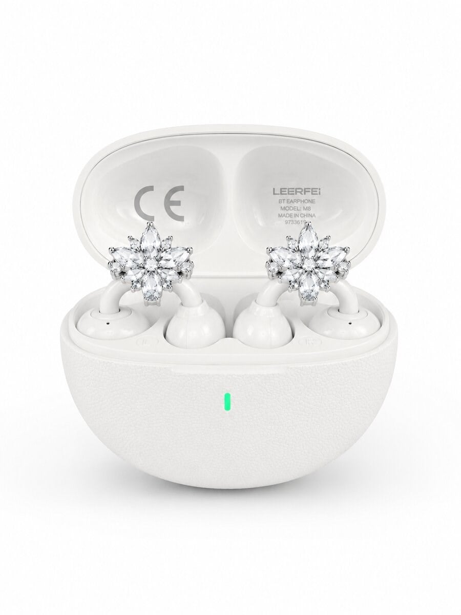 Küpeli Kablosuz Bluetooth Kulaklık Uzun Süreli Şarj Özellikli