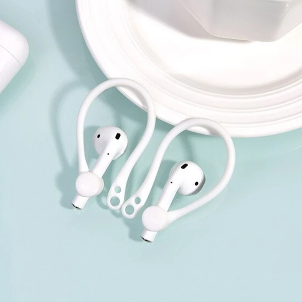 KUULAA Apple Airpods İçin Çengeli Kulaklık Kancası Tutucu Anti-Lost-(1903)