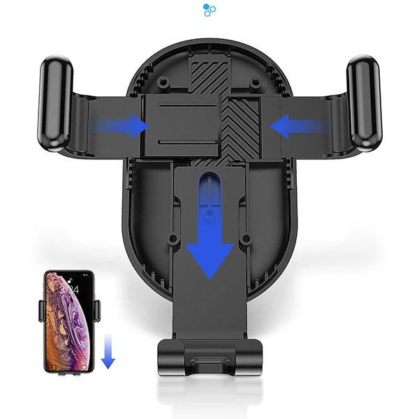 KUULAA Gravity Car Air Vent Cep Telefonu Havalandırma Tutucu-(1903)