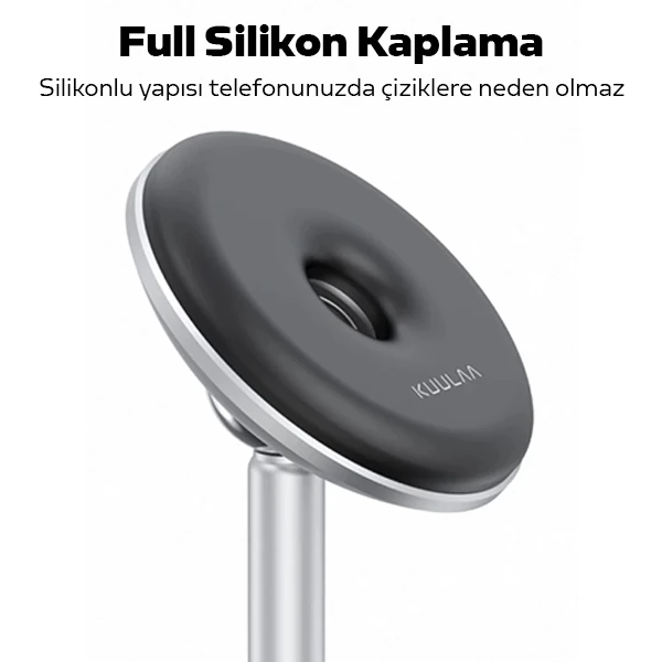 KUULAA Güçlü Mıknatıslı Manyetik Standlı Cep Telefon Araç Tutucu-(1903)