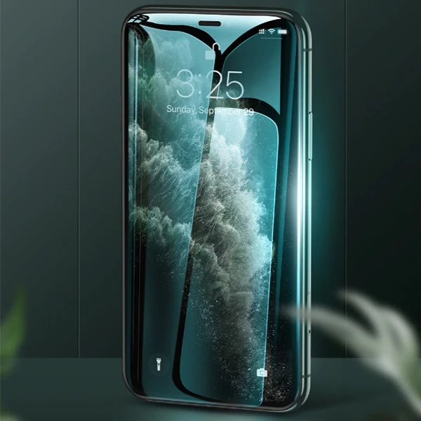 KUULAA İPhone 11 Pro Max3D Full Kırılmaz Tempered Cam Koruyucu-(1903)