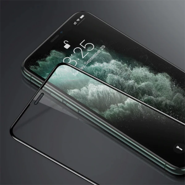 KUULAA İPhone 11 Pro Max3D Full Kırılmaz Tempered Cam Koruyucu-(1903)
