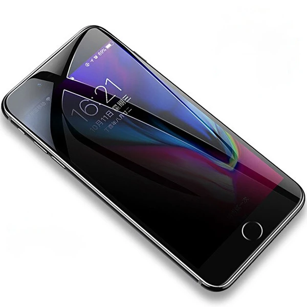 KUULAA İPhone 6S-6 Plus 3d Full Privacy Gizlilik Kırılmaz Cam Ekran Koruyucu-(1903)