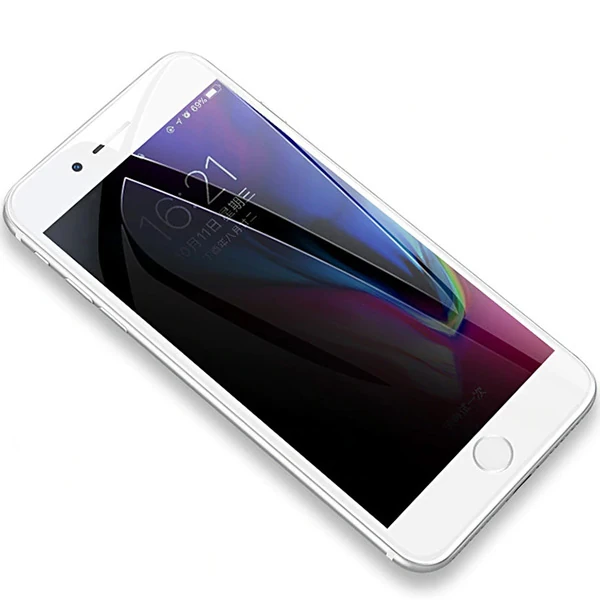 KUULAA İPhone 6S-6 Plus 3d Full Privacy Gizlilik Kırılmaz Cam Ekran Koruyucu-(1903)