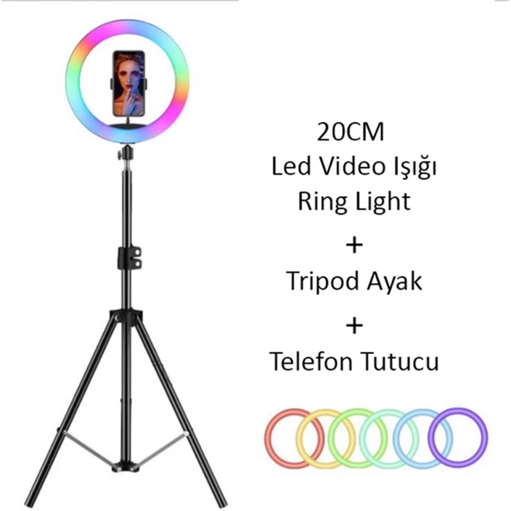 LED IŞIK MJ30 TRİPOD