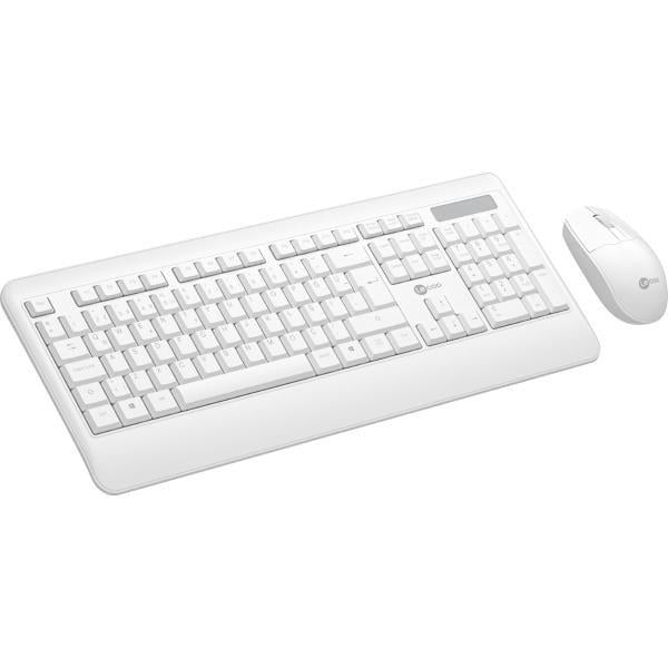 LENOVO LECOO KW202 Kablosuz Q Trk Optic Mouse Beyaz Standart Klavye - Mouse Set