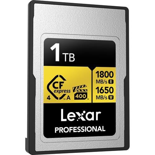 LEXAR 1TB PROFESSIONAL GOLD LCAGOLD001T- RNENG CFEXPRESS 4.0 TYPE-A KART