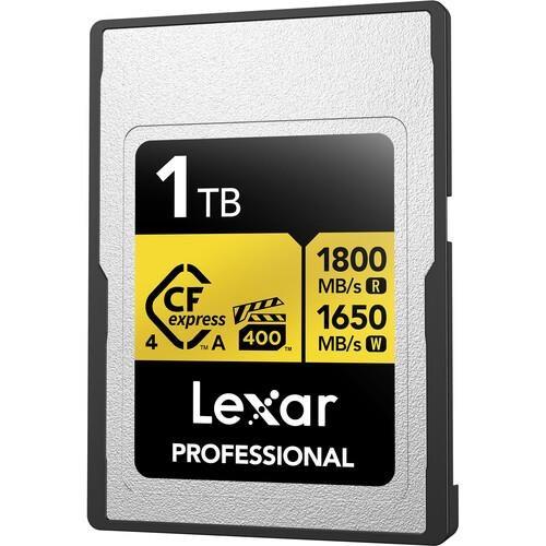 LEXAR 1TB PROFESSIONAL GOLD LCAGOLD001T- RNENG CFEXPRESS 4.0 TYPE-A KART
