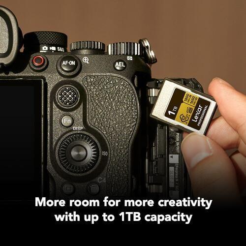 LEXAR 1TB PROFESSIONAL GOLD LCAGOLD001T- RNENG CFEXPRESS 4.0 TYPE-A KART