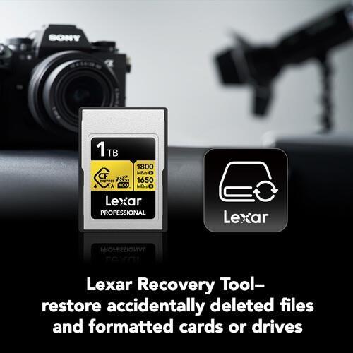 LEXAR 1TB PROFESSIONAL GOLD LCAGOLD001T- RNENG CFEXPRESS 4.0 TYPE-A KART