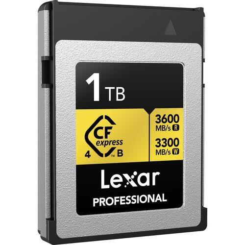 LEXAR 1TB PROFESSIONAL GOLD LCXEXP4001T- RNENG CFEXPRESS 4.0 TYPE-B KART