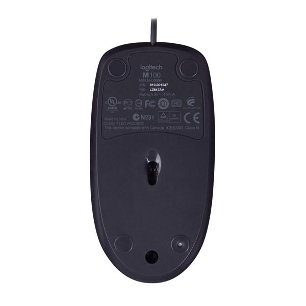 Logitech B100 Optik Usb Mouse-Siyah 910-003357
