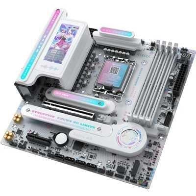 MAXSUN İCraft B860M CROSS PRO WIFI DDR5 HDMI-DP TYPEC PCIE 5.0 1851P MATX BEYAZ