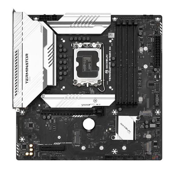 MAXSUN TERMINATOR B760M DDR4 HDMI-DP PCIE 4.0 1700P MATX