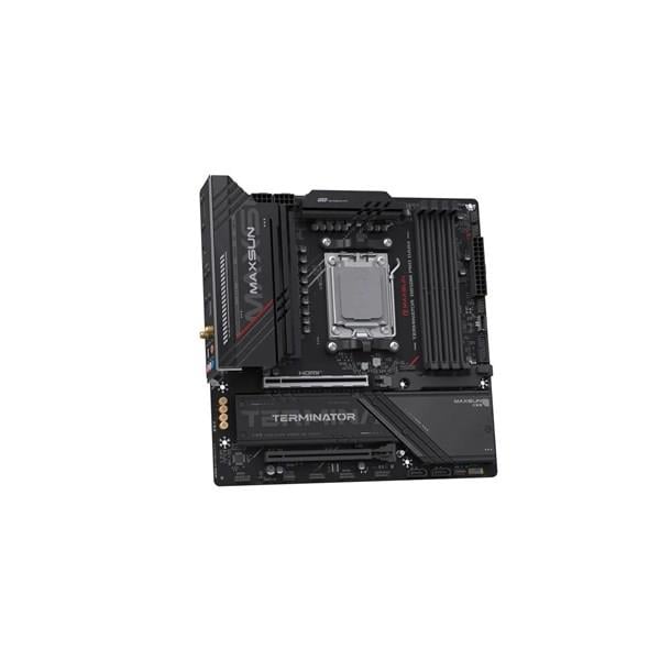 MAXSUN TERMINATÖR B850M PRO DARK WIFI7 DDR5 HDMI-DP TYPEC PCIE 5.0 1851P MATX