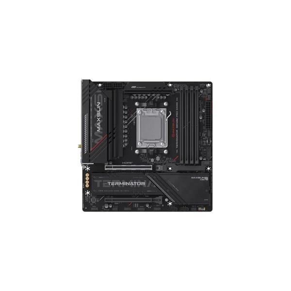 MAXSUN TERMINATÖR B850M PRO DARK WIFI7 DDR5 HDMI-DP TYPEC PCIE 5.0 1851P MATX
