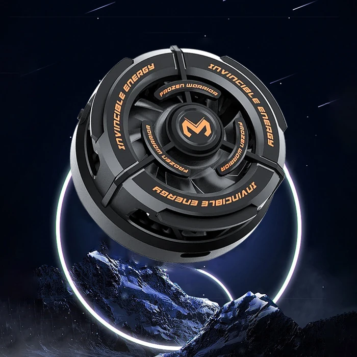 Memo CX-02 Magsafe Kablosuz Şarj ve Cep Telefon Soğutma Fanı Radyatör Soğutucu-(1903)