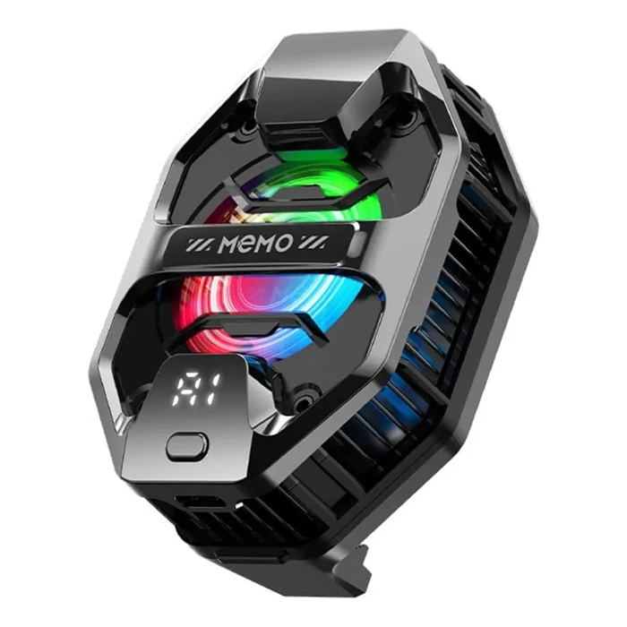 MEMO DL20 AI Yarı İletken Dondurucu Arka Klipsli Soğutma Radyatörü IPhone Android PUBG Oyun Soğutucu 3 Aşamalı-(1903)