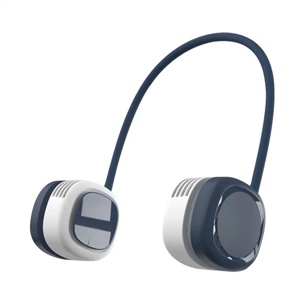 MEMO G02 Boyun Askılıklı Mini Fan Taşınabilir Şarjlı Soğutucu Boyun Fanı-(1903)