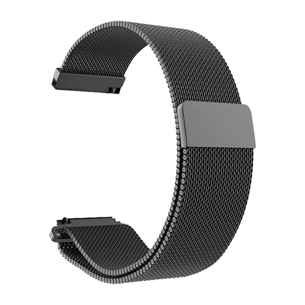 Mijobs Xiaomi Amazfit Bip Metal Milano Loop Kayış Kordon-(1903)