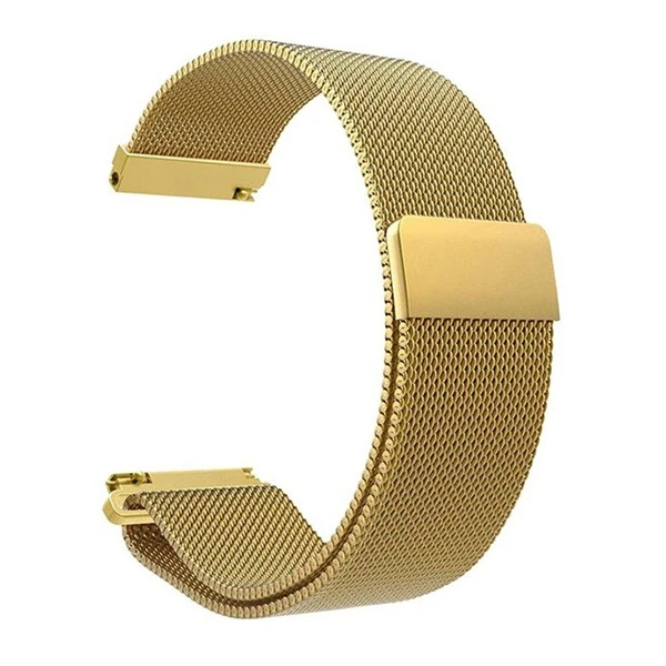 Mijobs Xiaomi Amazfit Bip Metal Milano Loop Kayış Kordon-(1903)