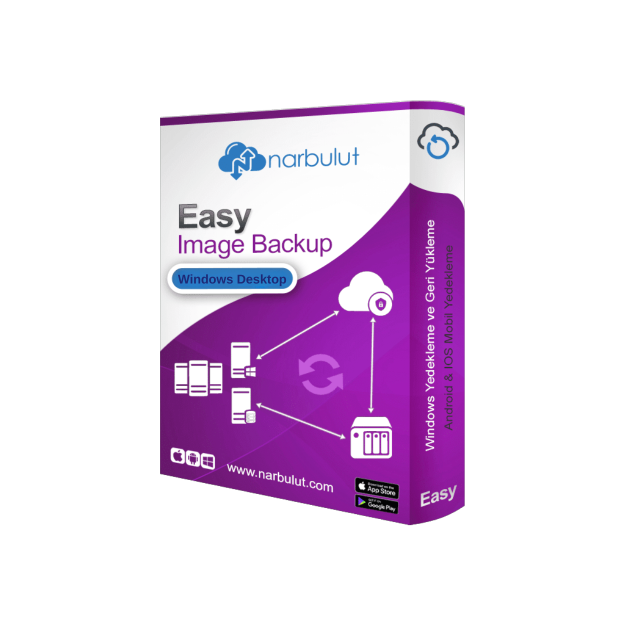 NARBULUT Easy Image Backup for Workstation Subscription License 1yıl basic support is included.