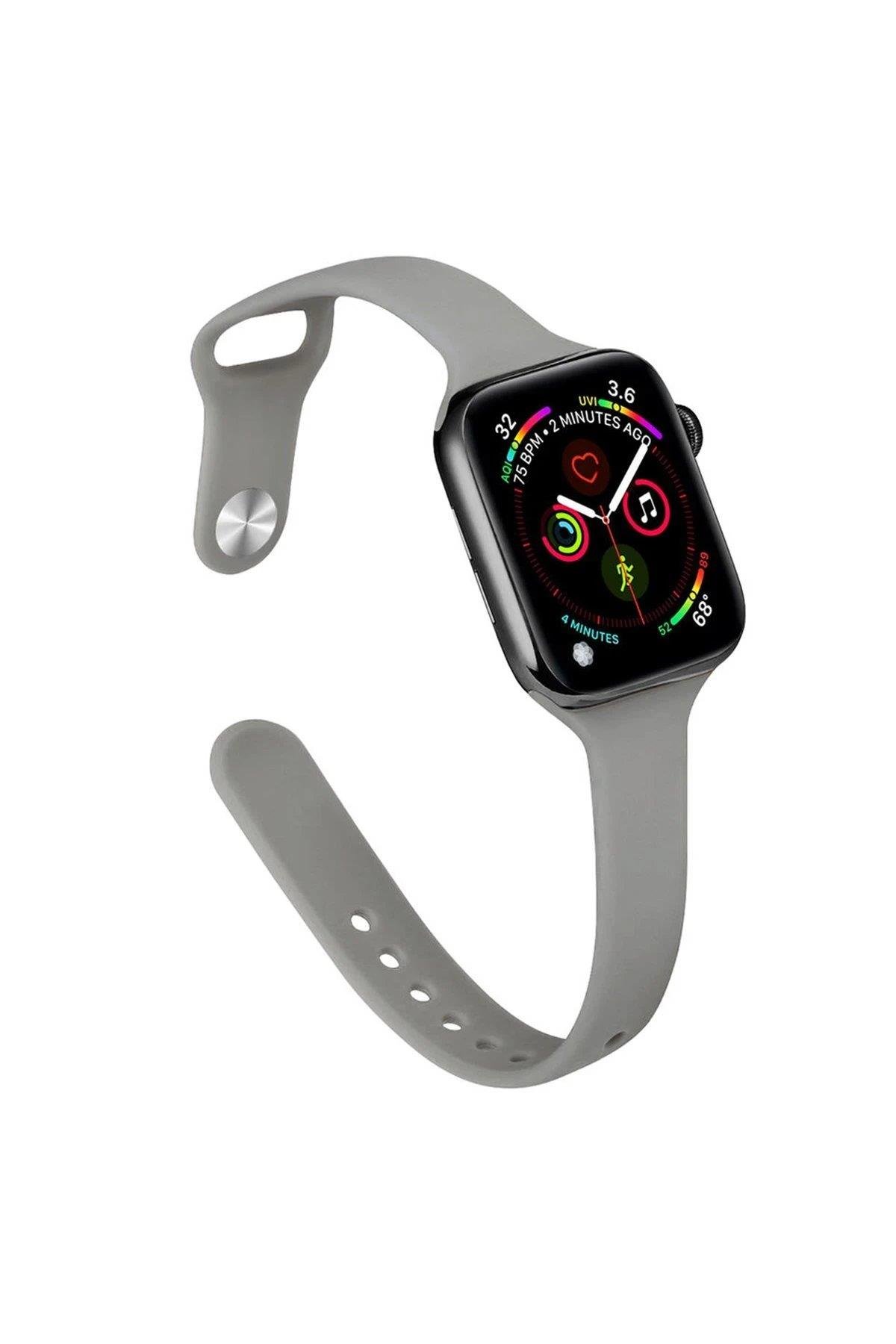 Newface Apple Watch 38mm Klasik Kordon - Füme