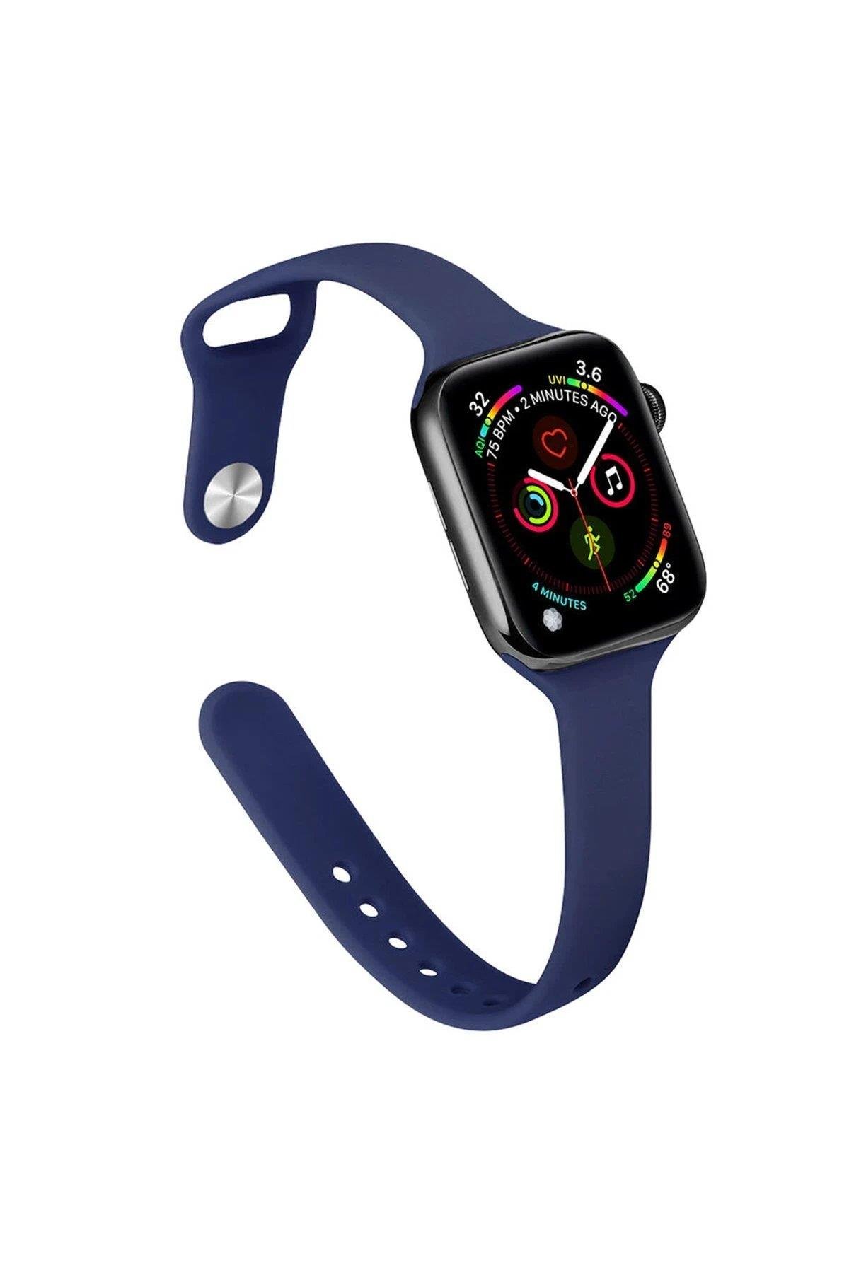 Newface Apple Watch 38mm Klasik Kordon - Lacivert