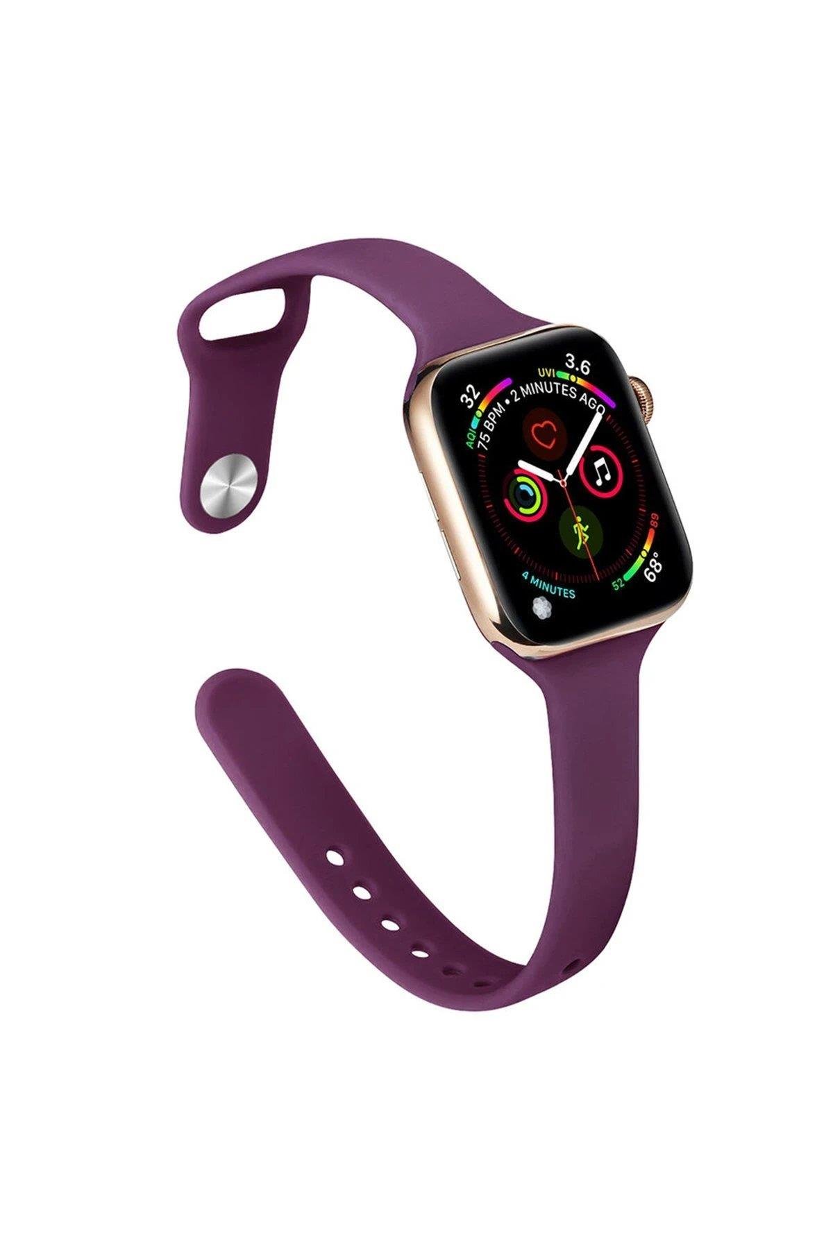 Newface Apple Watch 42mm Klasik Kordon - Mürdüm