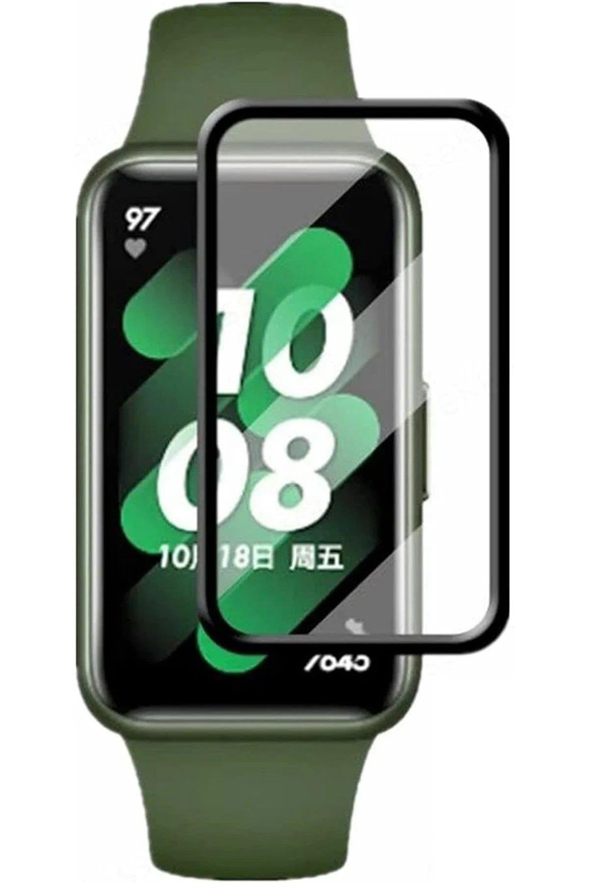 Newface Huawei Band 6 Polymer Nano Ekran Koruyucu - Şeffaf