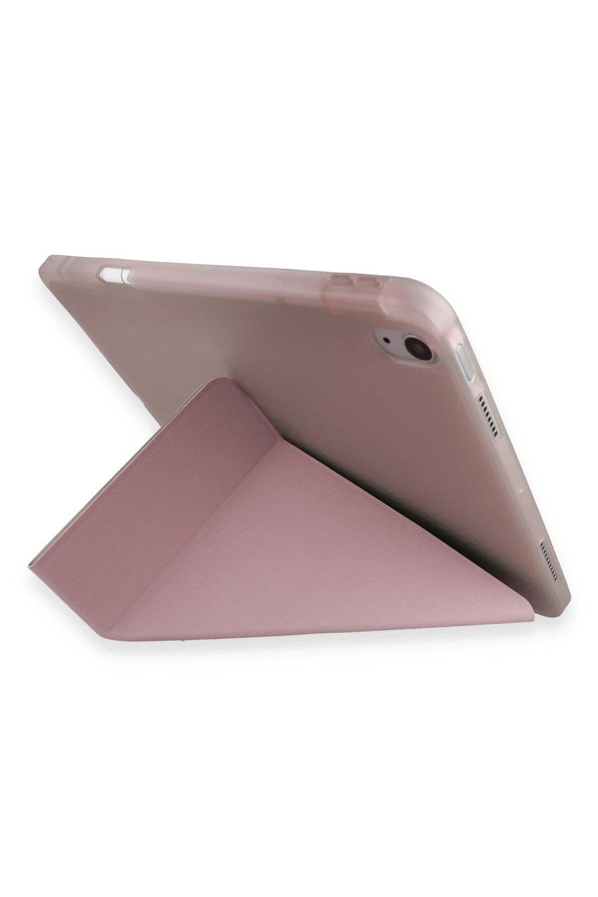 Newface Huawei Honor Pad V9 Kılıf Kalemlikli Mars Tablet Kılıfı - Rose Gold