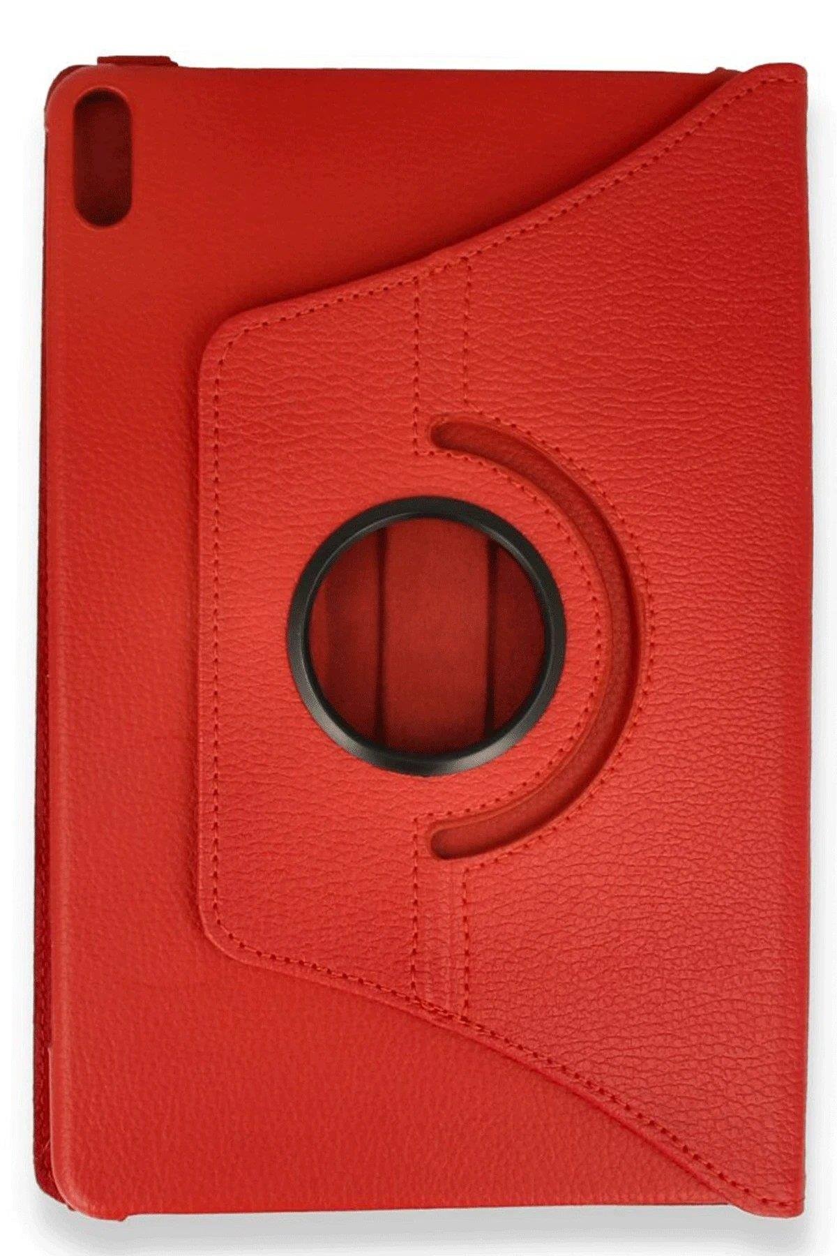 Newface Huawei Honor Pad X8A Kılıf 360 Tablet Deri Kılıf - Kırmızı