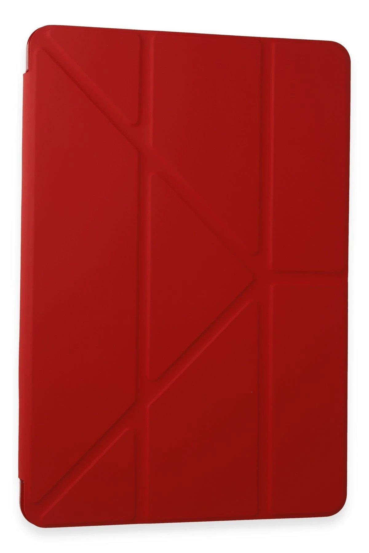 Newface Huawei Honor Pad X9 11.5 Kılıf Kalemlikli Mars Tablet Kılıfı - Kırmızı