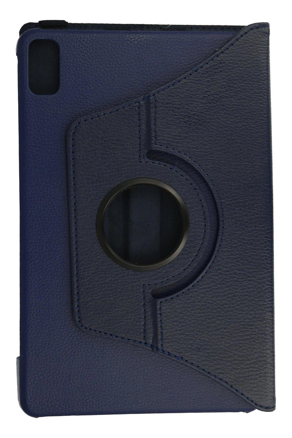 Newface Huawei MatePad 10.4 Kılıf 360 Tablet Deri Kılıf - Lacivert