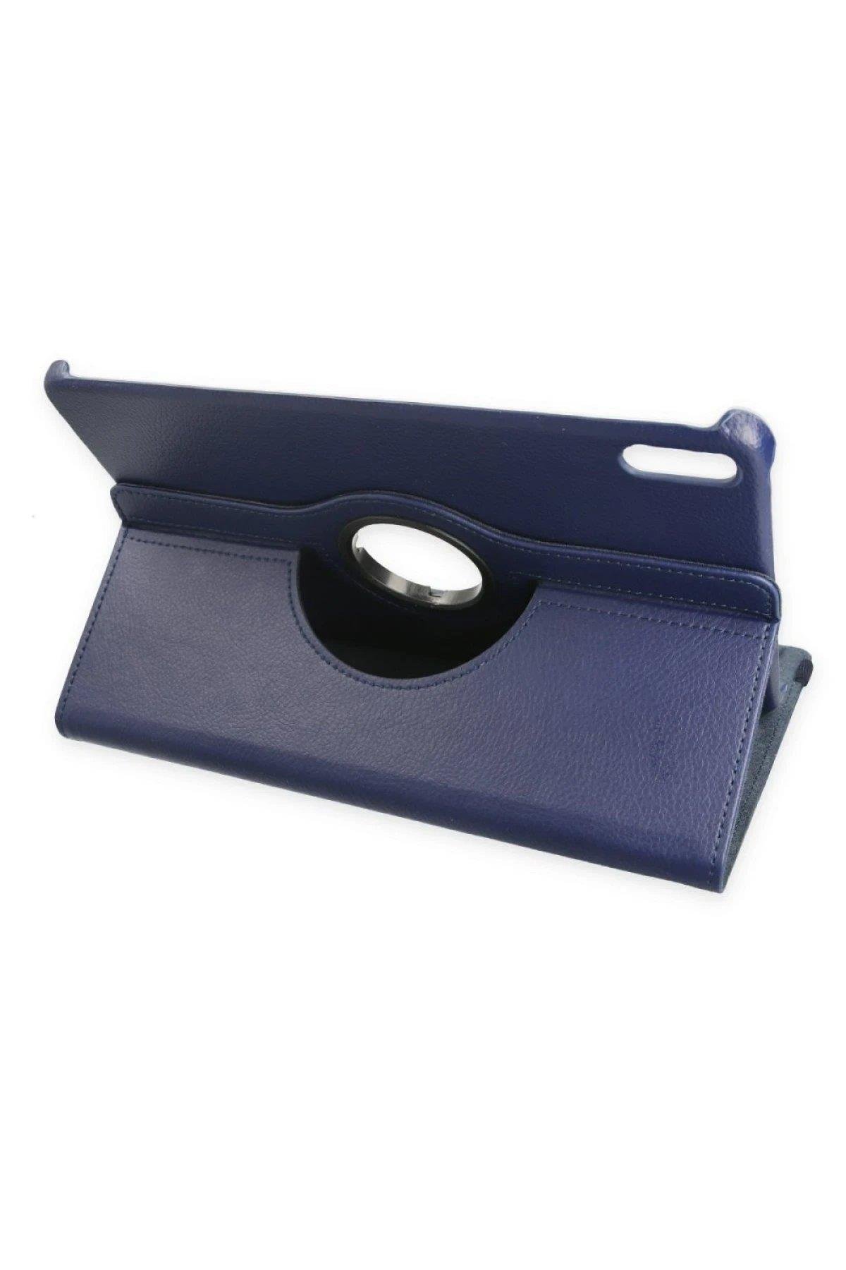 Newface Huawei MatePad SE 11 Kılıf 360 Tablet Deri Kılıf - Lacivert