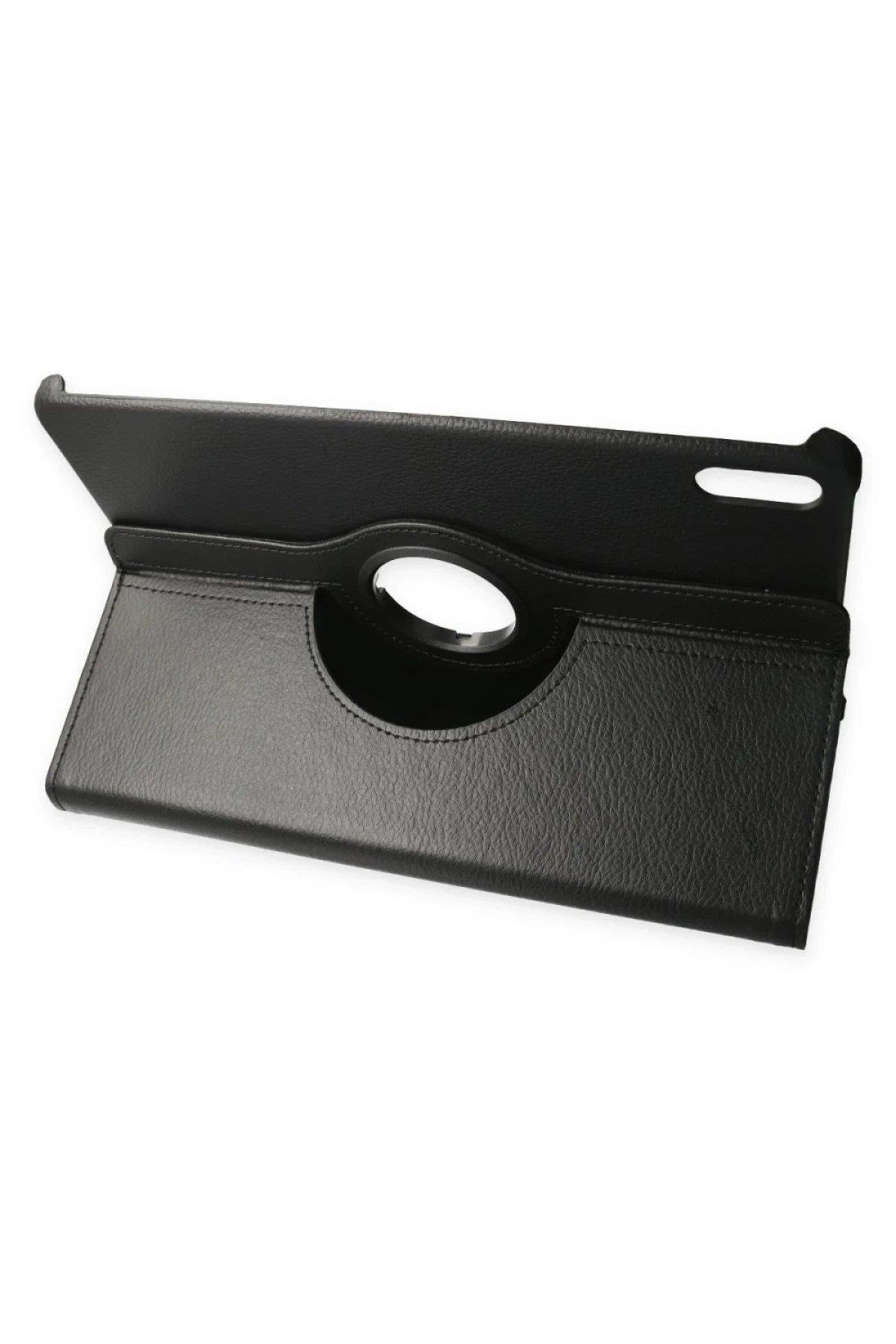 Newface Huawei MatePad SE 11 Kılıf 360 Tablet Deri Kılıf - Siyah
