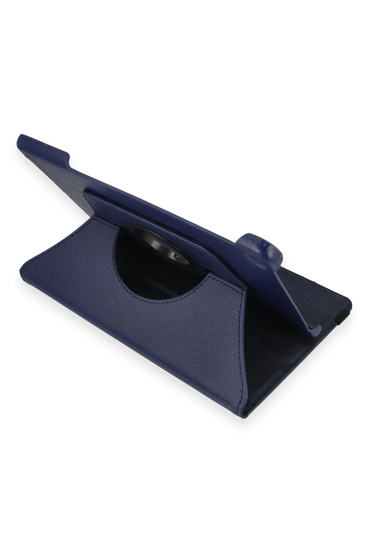 Newface Huawei MatePad SE Kılıf 360 Tablet Deri Kılıf - Lacivert