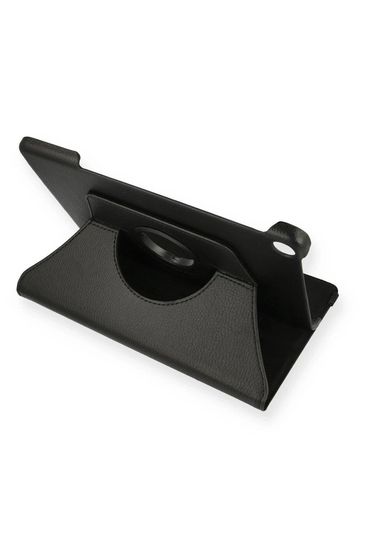 Newface Huawei MatePad T10S 10.1 Kılıf 360 Tablet Deri Kılıf - Siyah