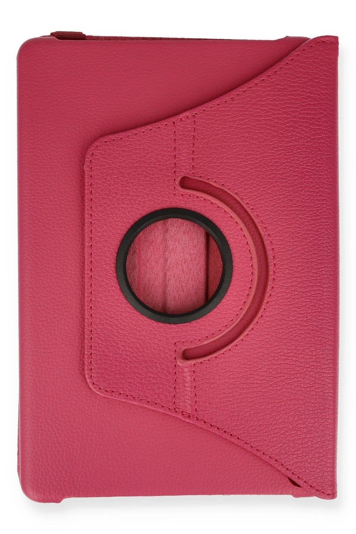 Newface Huawei MatePad T10S 10.1 Kılıf 360 Tablet Deri Kılıf - Pembe