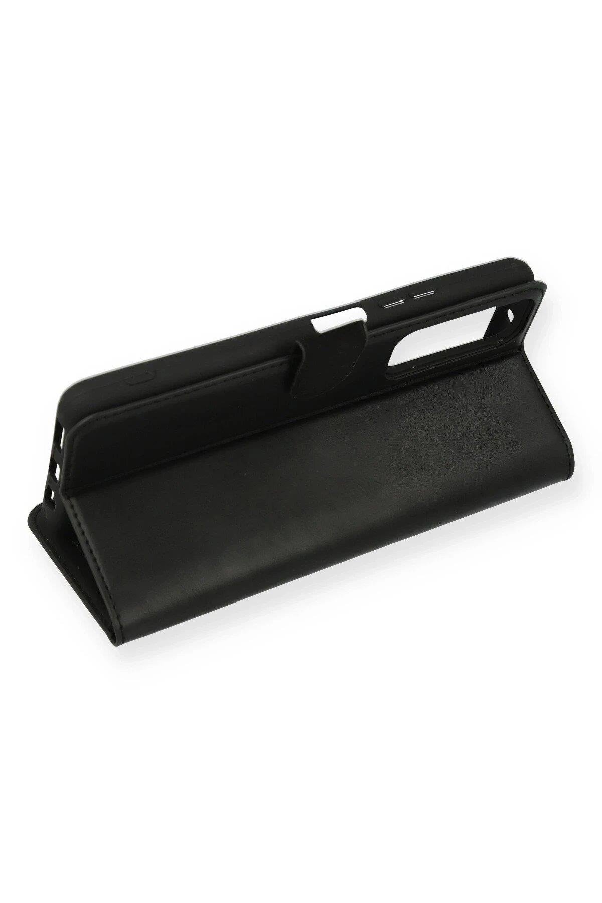 Newface Huawei P Smart 2021 Kılıf Trend S Plus Kapaklı Kılıf - Siyah