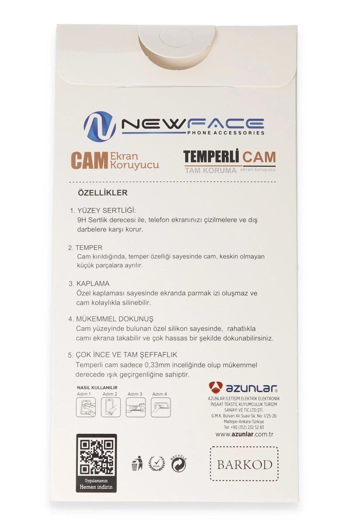 Newface İnfinix Hot 40i 3D Antistatik Hayalet Cam Ekran Koruyucu