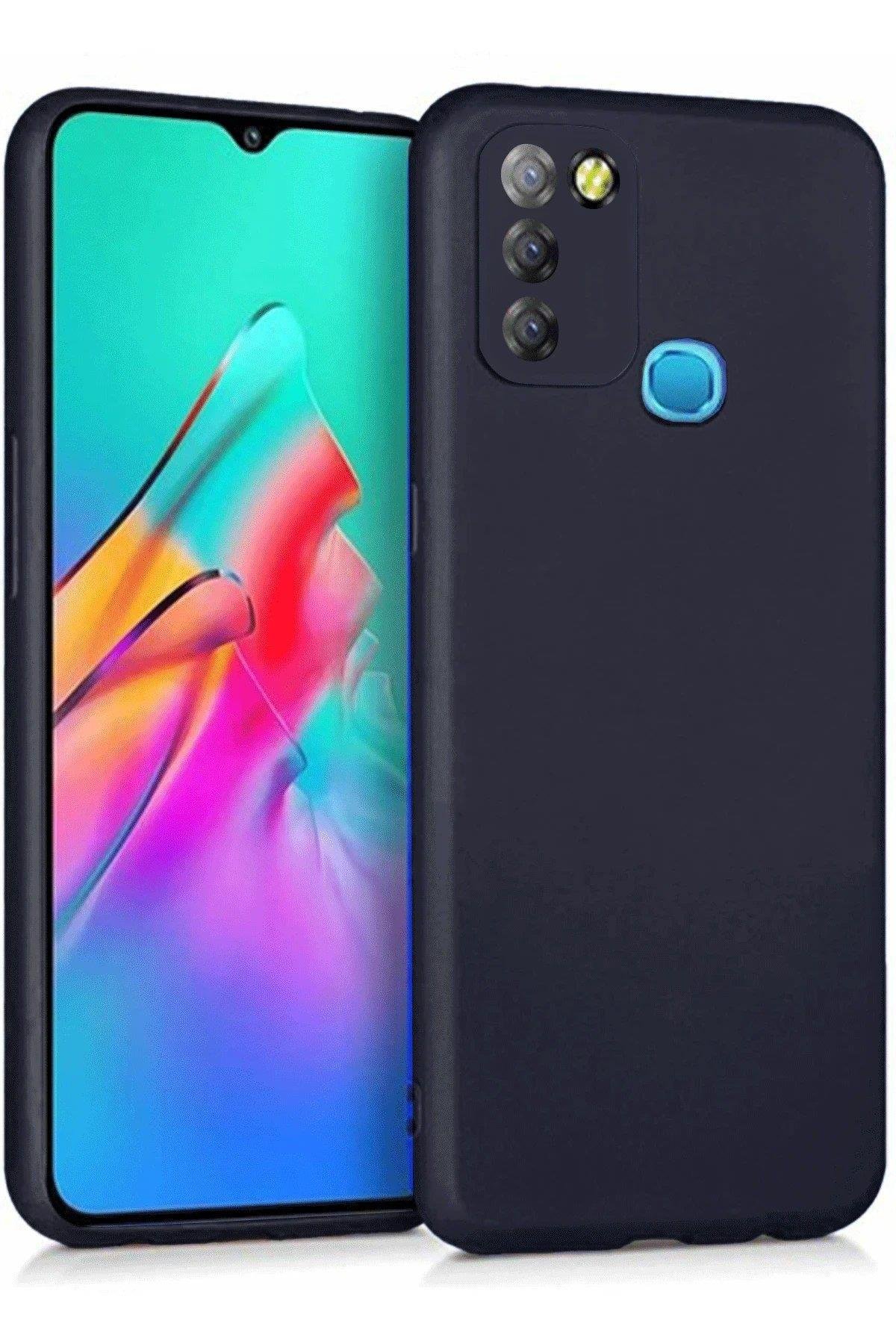 Newface İnfinix Smart 5 Kılıf First Silikon - Siyah