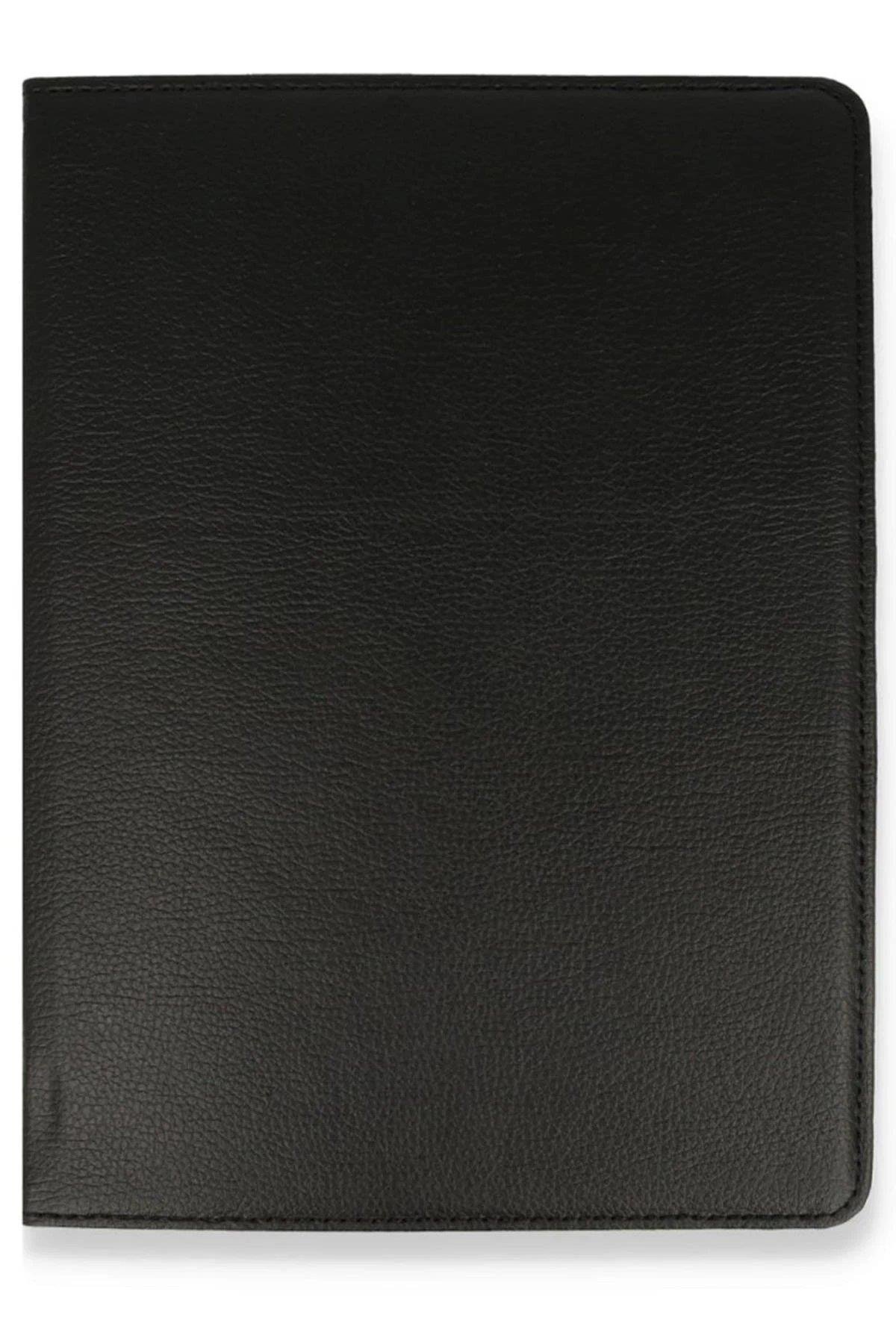 Newface iPad 10.2 (7.nesil) Kılıf 360 Tablet Deri Kılıf - Siyah