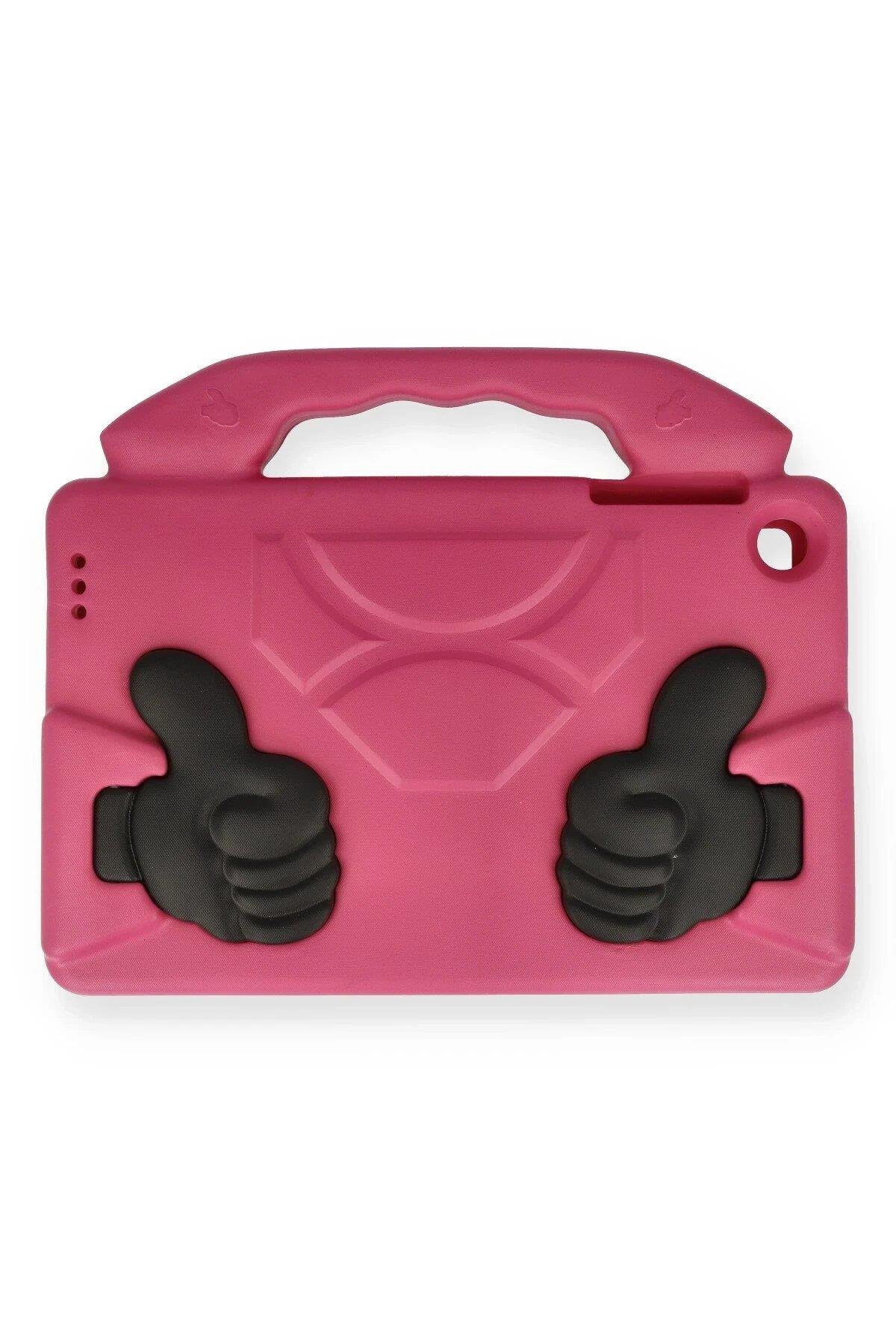 Newface iPad 10.2 (7.nesil) Kılıf Like Stantlı Tablet Silikon - Pembe